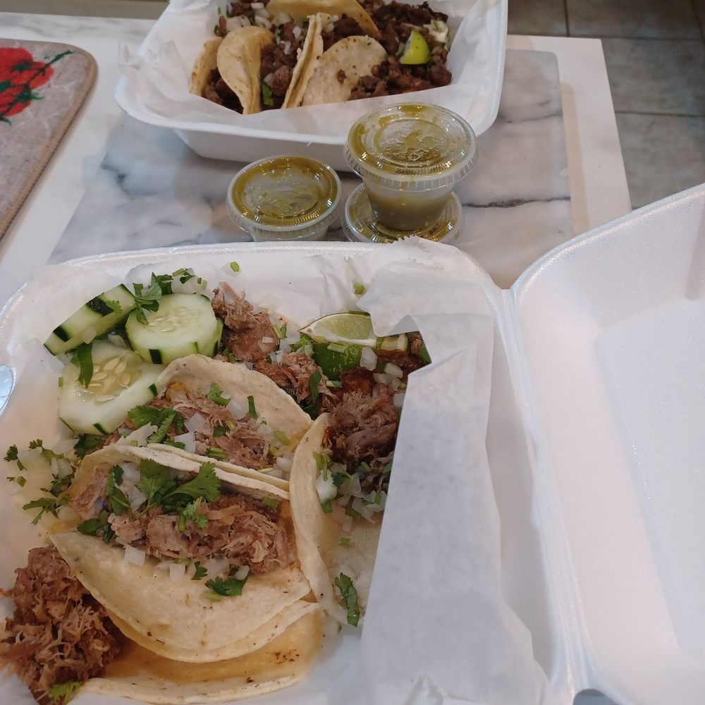 Taco Rio Mexican Kitchen - They advertised ten tacos for $20, but they are now $25. Ten carnitas tacos in one box and ten carne asada in the other. - Mexican Near Me - Orlando, Florida Taco Rio Mexican Kitchen - They advertised ten tacos for $20, but they are now $25. Ten carnitas tacos in one box and ten carne asada in the other. - Mexican Near Me - Orlando, Florida