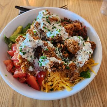 Bruxie - Fried chicken cobb salad - Chicken Shop Near Me - El Segundo, California Bruxie - Fried chicken cobb salad - Chicken Shop Near Me - El Segundo, California