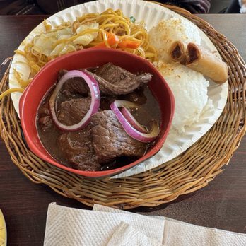 Pinoy Grill - Bistek Combo - Filipino Near Me - Arlington Heights, Illinois