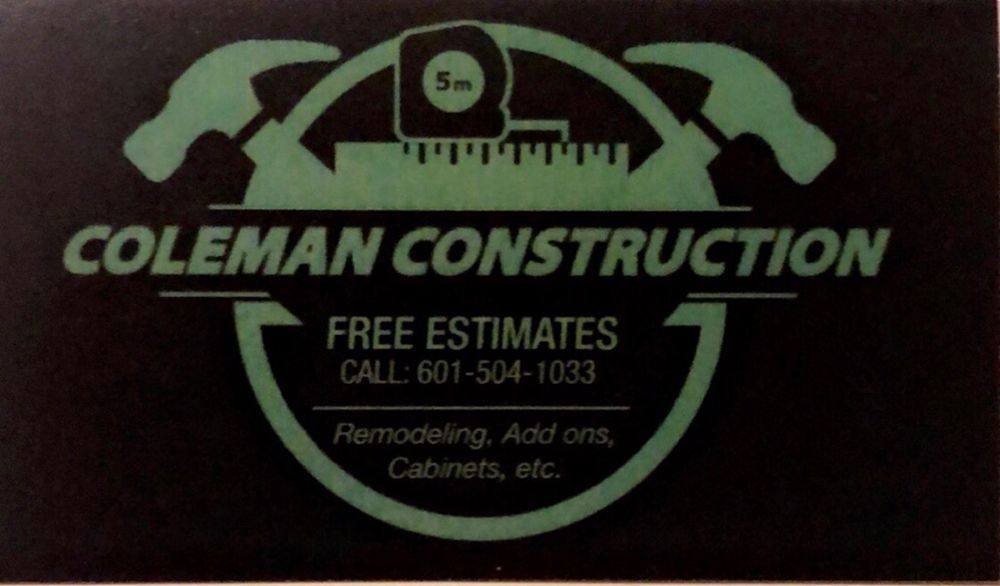 Slide of Coleman Construction