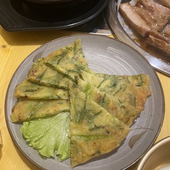 Gangnam - Korean Seafood Pancake- tasty and crispy - Barbeque Near Me - Florence, FI Gangnam - Korean Seafood Pancake- tasty and crispy - Barbeque Near Me - Florence, FI