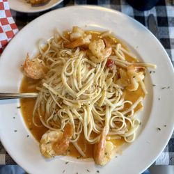 Alex's Pizza Pasta and Subs Godley - Shrimp Scampi. So delicious!