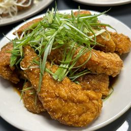 Lemon Spring Onion Chicken