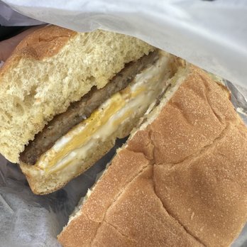 Mimi's Kitchen Café - Breakfast sandwich sausage egg and cheese on forced hard roll - Sandwiches Near Me - Albany, New York Mimi's Kitchen Café - Breakfast sandwich sausage egg and cheese on forced hard roll - Sandwiches Near Me - Albany, New York