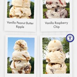 Handel's Ice Cream - All the ice cream selections that rotate every month