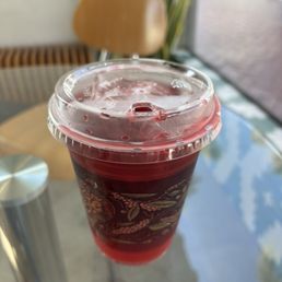 Hibiscus Tea with Lemonade