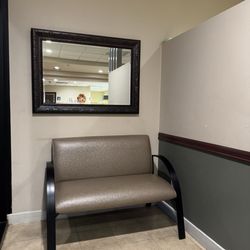 Fresno Imaging Center - Cozy lobby seat.