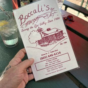 Boccali's Pizza & Pasta - Boccali's in Ojai, California - Pizza Near Me - Ojai, California Boccali's Pizza & Pasta - Boccali's in Ojai, California - Pizza Near Me - Ojai, California
