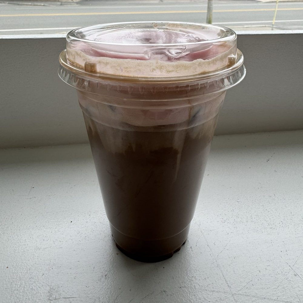 Chocolate covered strawberry coffee!