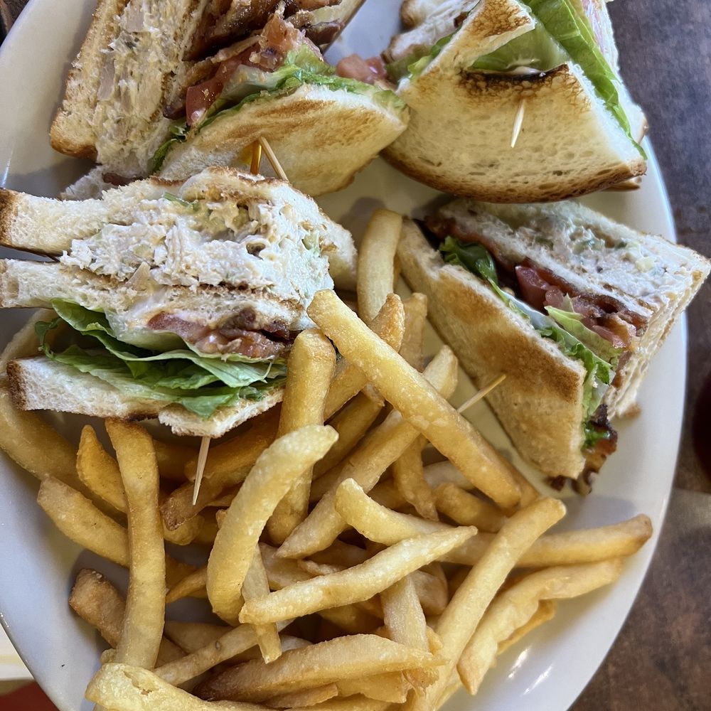 Chicken Salad Club Sandwich