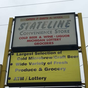 State Line Convenience Store - a sign for the store - Beer, Wine & Spirits Near Me - Edwardsburg, Michigan State Line Convenience Store - a sign for the store - Beer, Wine & Spirits Near Me - Edwardsburg, Michigan