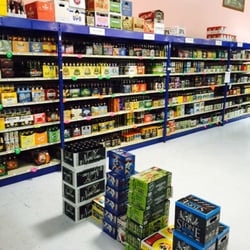 Spec's Wines, Spirits & Finer Foods - Malted beverages section...wine coolers etc.