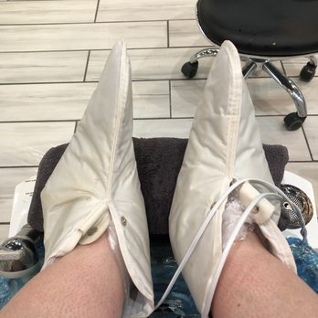 Divine Nail Spa - Pedicure booties - Nail Salons Near Me - Sioux Falls, South Dakota