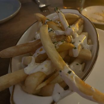Field-n-Flame Midtown - Fries with Yogurt & Chili Oil - New American Near Me - Sacramento, California