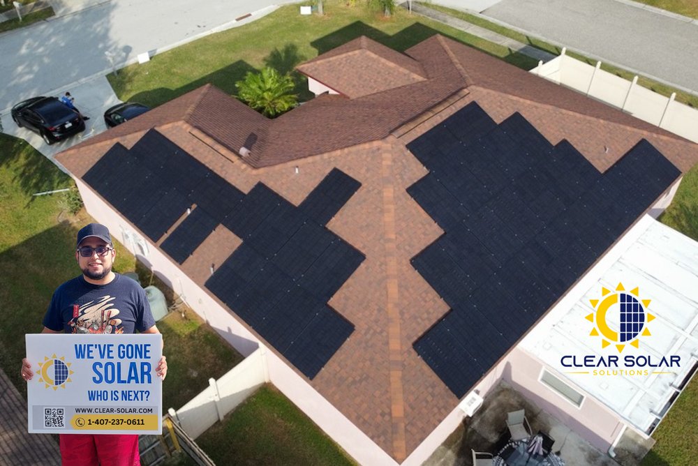 Slide of Clear Solar Solutions