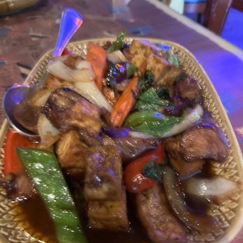 Elephant Thai Cuisine - Tofu Spicy Eggplant ~ really enjoyed the fresh vegetables and tofu - Thai Near Me - Vallejo, California Elephant Thai Cuisine - Tofu Spicy Eggplant ~ really enjoyed the fresh vegetables and tofu - Thai Near Me - Vallejo, California