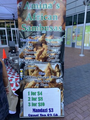 Amina’s African Sambusas by null