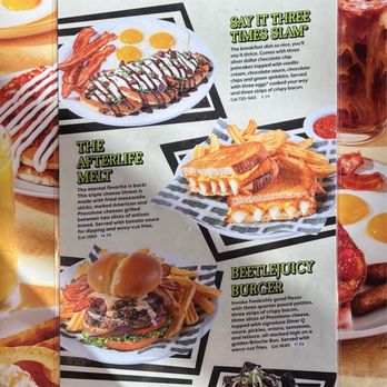 Denny's - October 2024 Beetlejuice Menu - American Near Me - Adelanto, California
