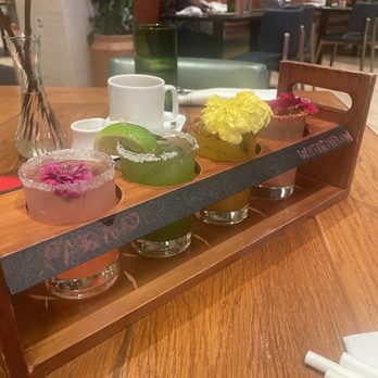 Serrano Vista Cafe - Margarita flight - Cafes Near Me - S Highland, California