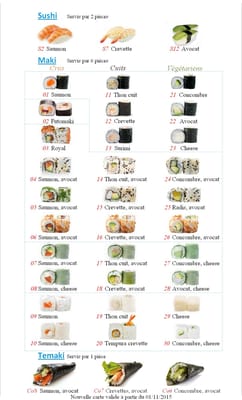 Menu photo 3 Hokkaido Créteil, 94 Menu photo 3 Hokkaido Créteil, 94