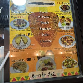Taqueria Ade - Menu - Food Trucks Near Me Taqueria Ade - Menu - Food Trucks Near Me