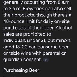 Montana Brewery law