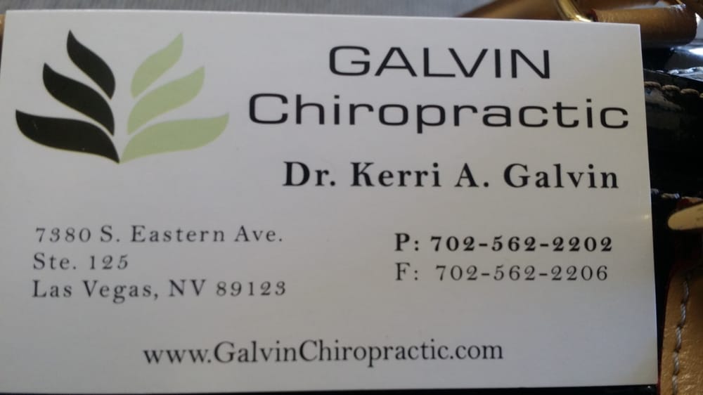 GALVIN CHIROPRACTIC Updated October 2024 20 Reviews 7380 S