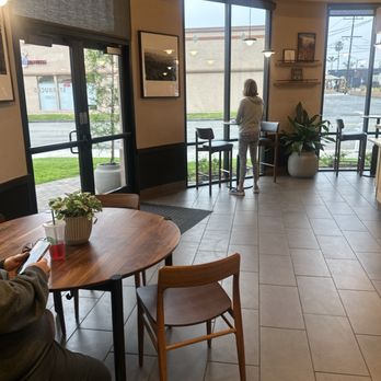 Starbucks - Larger table w/seating for 4 - Coffee & Tea Near Me - Costa Mesa, California Starbucks - Larger table w/seating for 4 - Coffee & Tea Near Me - Costa Mesa, California