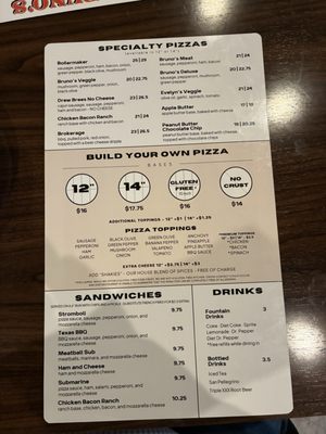 Bruno's Pizza by null