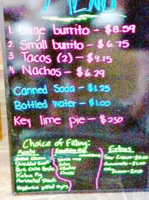 Menu photo 8 Bowles Burritos Kailua, HI