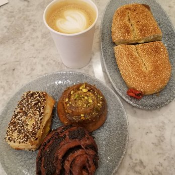K'Far Cafe - Potato Boreka Mini Chocolate Babka Pistachio Sticky Bun Grilled Cheese Bagel - Cafes Near Me - Philadelphia, Pennsylvania K'Far Cafe - Potato Boreka Mini Chocolate Babka Pistachio Sticky Bun Grilled Cheese Bagel - Cafes Near Me - Philadelphia, Pennsylvania