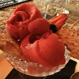 Tasty Raspberry sorbet Tasty Raspberry sorbet