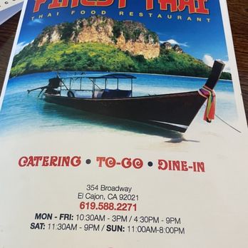 Finest Thai - Menu - Thai Near Me - El Cajon, California Finest Thai - Menu - Thai Near Me - El Cajon, California