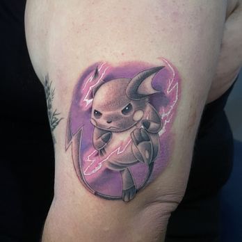 Kustom Kulture Tattoo Studio  - Raichu - Tattoo Near Me - Reseda, California