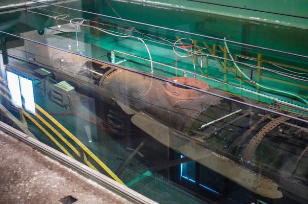 C.S.S. H.L. Hunley Submarine by null