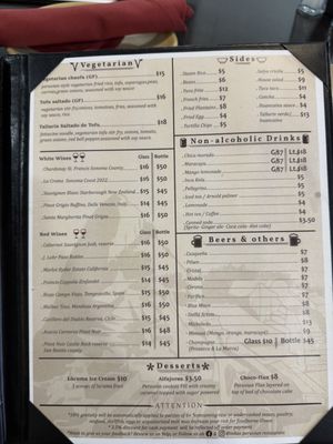 Menu photo 1 Inka's Restaurant San Jose, CA Menu photo 1 Inka's Restaurant San Jose, CA