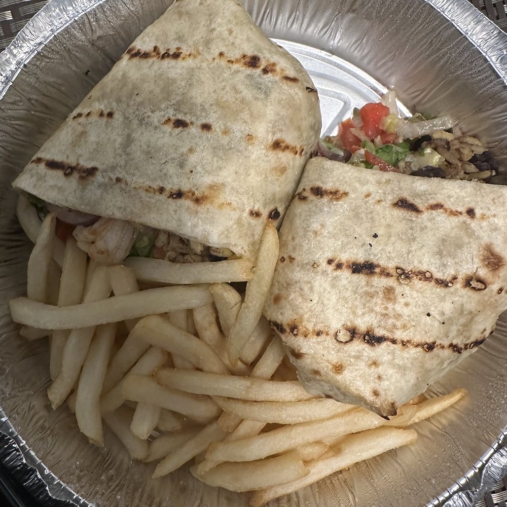 El Huarache - shrimp burrito - Mexican Near Me - Queens, New York