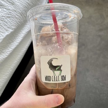 Wicked GOAT Brew - Back in my hotel room with my 2nd GOAT drink of the day! - Coffee & Tea Near Me - George, Washington Wicked GOAT Brew - Back in my hotel room with my 2nd GOAT drink of the day! - Coffee & Tea Near Me - George, Washington
