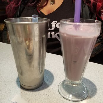 Silver Diner - Hibiscus Mango Soy Shake - Diners Near Me - Cherry Hill, New Jersey Silver Diner - Hibiscus Mango Soy Shake - Diners Near Me - Cherry Hill, New Jersey
