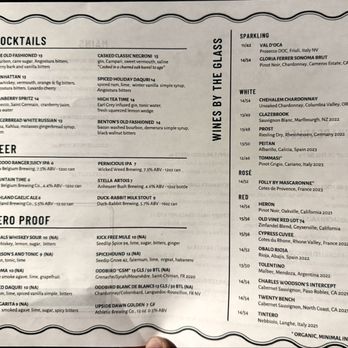 Little D’s - Menu - New American Near Me - Asheville, North Carolina