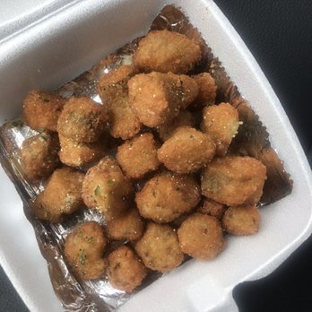 Off The Hook Seafood Eatery - Fried Okra - Seafood Near Me - Oklahoma City, Oklahoma Off The Hook Seafood Eatery - Fried Okra - Seafood Near Me - Oklahoma City, Oklahoma
