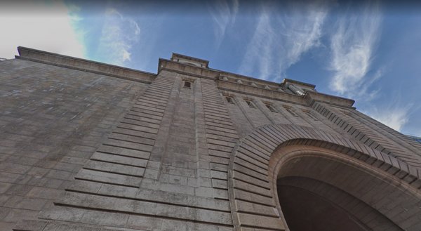 Archway Under the Manhattan Bridge
