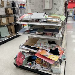 Target - Every aisle looked like this.