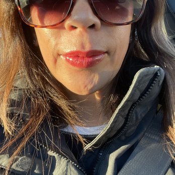 Ariava Brows & Beauty - Right out of my 3rd lip session, bright red (will lessen) and a bit swollen - Permanent Makeup Near Me - Park Ridge, Illinois