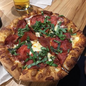 Pinthouse Pizza - Pepperoni & Basil Pizza - Pizza Near Me - Austin, Texas Pinthouse Pizza - Pepperoni & Basil Pizza - Pizza Near Me - Austin, Texas