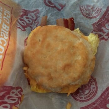 Hardee's - Bacon egg & cheese biscuit - Fast Food Near Me - Jacksonville, Florida