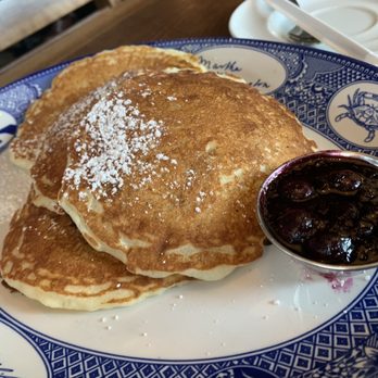 MoCo's Founding Farmers - Blueberry Pancakes - New American Near Me - Potomac, Maryland MoCo's Founding Farmers - Blueberry Pancakes - New American Near Me - Potomac, Maryland