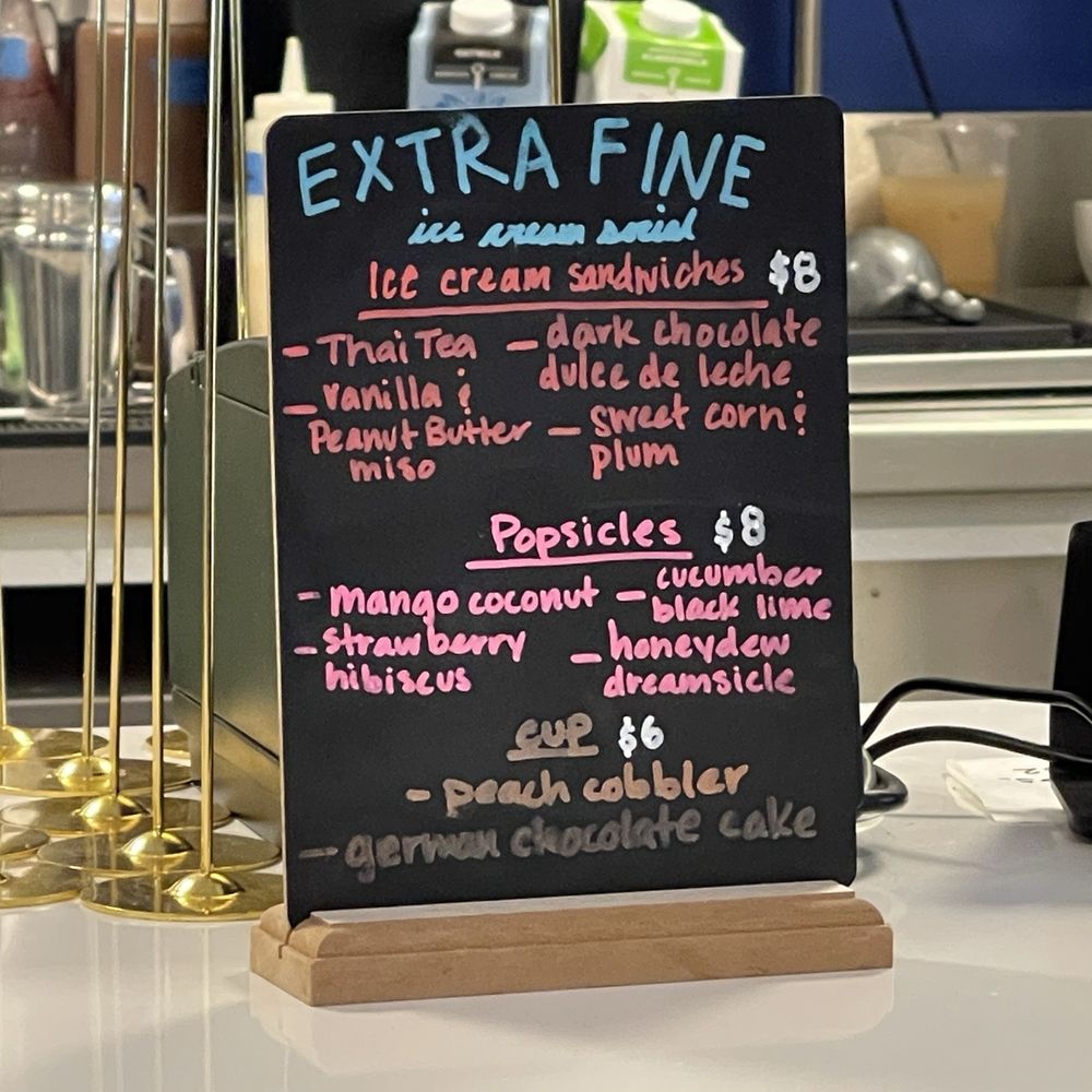 Extra Fine Southtown - Ice cream sandwich and popsicle menu - Bakeries Near Me - San Antonio, Texas Extra Fine Southtown - Ice cream sandwich and popsicle menu - Bakeries Near Me - San Antonio, Texas