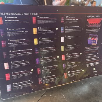 Quore Gelato - Menu (vegan options are fruit or dark chocolate sorbet) - Gelato Near Me - Miami, Florida Quore Gelato - Menu (vegan options are fruit or dark chocolate sorbet) - Gelato Near Me - Miami, Florida