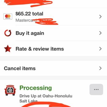 Target - Pick up is supposed to be 2 hours. It's now 2 1/2 hours - Department Stores Near Me - Honolulu, Hawaii